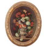 DUTCH SCHOOL 19TH CENTURY, A still life with flowers