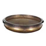 AN EASTERN HEAVY BRONZE BOWL