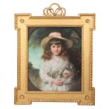 JOHN ERNEST BREUN (1862-1921), Portrait of a young girl