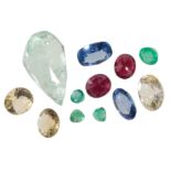 A COLLECTION OF LOOSE PRECIOUS STONES