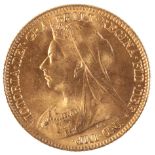 AN 1887 QUEEN VICTORIA GOLD HALF SOVEREIGN