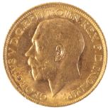 A 1911 GEORGE V GOLD SOVEREIGN