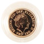 A 2017 QUEEN ELIZABETH II GOLD SOVEREIGN