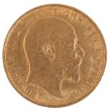 A 1904 EDWARD VII GOLD SOVEREIGN