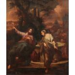 MANNER OF ANNIBALE CARRACCI (1560-1609) Christ and the Samaritan woman