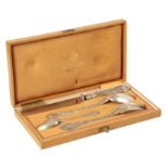 A TRAVELLING CUTLERY SET BY GRACHEV BROTHERS ST PETERSBURG