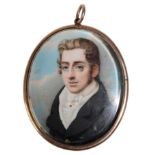 A GEORGE III PORTRAIT MINIATURE