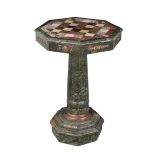 A RESTAURATION STYLE MARBLE SPECIMEN TABLE