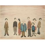 *LAURENCE STEPHEN LOWRY (1887-1976) 'His Family'