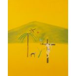 *CRAIGIE AITCHISON (1926-2009) 'Indian Crucifixion'