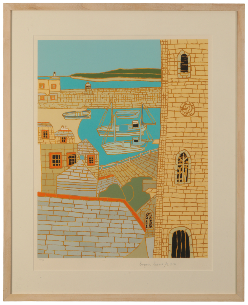 *BRYAN PEARCE (1929-2006) 'St Ives Harbour View' - Image 2 of 4