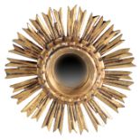 A GILTWOOD 'SUNBURST' MIRROR