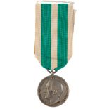 ITALY, KINGDOM. COMMEMORATIVE MEDAL FOR THE EARTHQUAKE OF 1908 IN CALABRIA AND SICILY, SILVER
