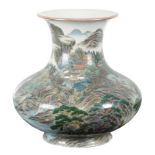 A 19TH CENTURY JAPANESE PORCELAIN VASE