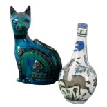 A 1960'S CERAMIC CAT BY ALDO LONDI FOR BITOSSI