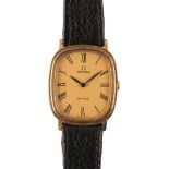 OMEGA DE VILLE: A GENTLEMAN'S GOLD-PLATED WRISTWATCH