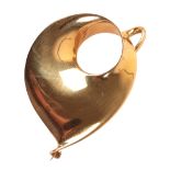 GEORG JENSEN: AN 18K GOLD BROOCH