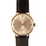 CERTINA: A GENTLEMAN'S 9CT GOLD WRISTWATCH