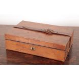 SAVORY & MOORE: AN EARLY 20TH CENTURY BROWN LEATHER DOCTOR'S CASE