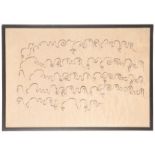 A CALLIGRAPHIC STUDY IN SANSKRIT