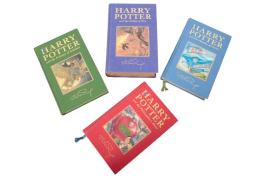 ROWLING, J.K. - THE DELUXE SET OF HARRY POTTER NOVELS