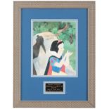 SNOW WHITE: A COLOUR PRINT SIGNED BY ADRIANA CASELOTTI (1916-1997), THE VOICE OF SNOW WHITE