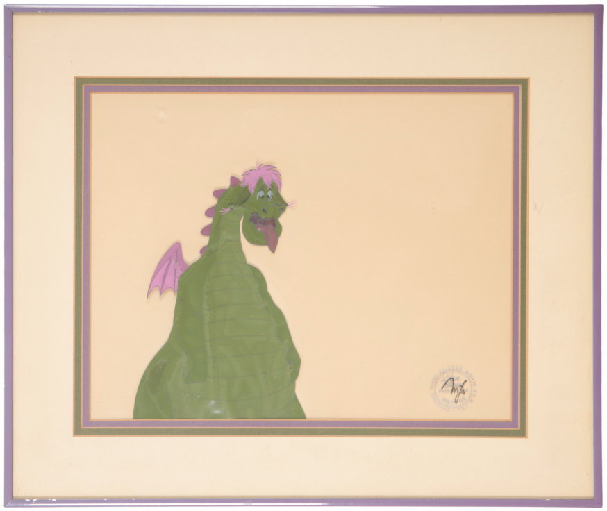 PETE'S DRAGON: A WALT DISNEY HAND PAINTED PRODUCTION CEL