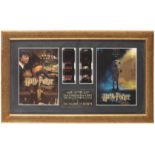 HARRY POTTER: TWO LIMITED EDITION FILM CELLS