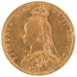 AN 1893 QUEEN VICTORIA GOLD SOVEREIGN