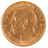 A 1927 GEORGE V GOLD SOVEREIGN