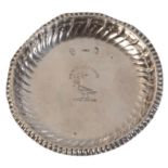 A GEORGE III IRISH SILVER DISH