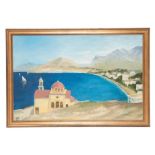 NORMAN JUTSUM (20TH CENTURY) Two Mediterranean landscapes