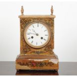 A VICTORIAN MANTEL CLOCK BY CHARLES FRODSHAM & CO LTD