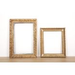 TWO GILT PICTURE FRAMES