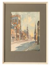*E. L. GRASSBY (20th Century) A view of High Street, Dorchester