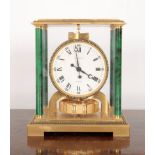 A JAEGER-LECOULTRE BRASS CASED ATMOS CLOCK