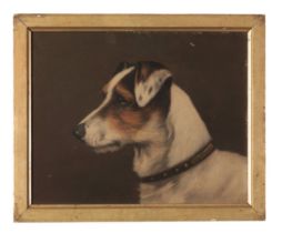 JOHN ALFRED WHEELER (1821-1903) A pair of Terrier head studies