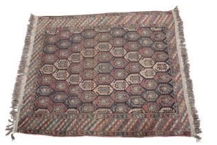 AN ANTIQUE SHIRVAN CAUCASIAN RUG