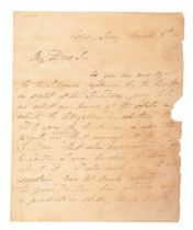 VICE ADMIRAL SIR HENRY BLACKWOOD, 1ST BARONET GCH KCB (1770-1832) A signed letter