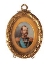 A 19TH CENTURY PORTRAIT MINIATURE