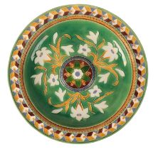 A.W.N. PUGIN (1812-1845) FOR MINTON: A MAJOLICA WALL CHARGER