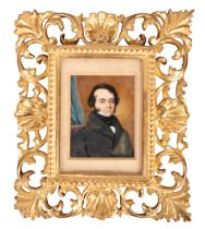 PROBABLY WILLIAM DANCE (ENGLISH, 19TH CENTURY) A portrait miniature of 'John Fordati'