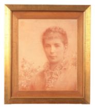 ALICE MAY CHAMBERS (fl. 1880-1893) A portrait of Rebecca Porter Paddon