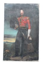 MANNER OF EDWIN LONGSDALE LONG (1829-1891) A portrait of an Officer