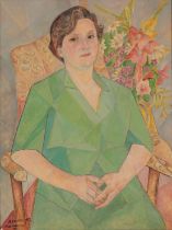 *MARIE VOROBIEFF 'MAREVNA' (1892-1984) 'Mrs Gladys Chinchen'