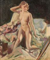 WILFRED GABRIEL DE GLEHN (1870-1951) Nude study