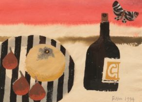 *MARY FEDDEN (1915-2012) 'The Black Gin Bottle'