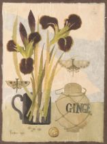 *MARY FEDDEN (1915-2012) 'The Black Irises'