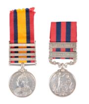 CAMPAIGN PAIR TO 855 PTE D VETHERCOTT 2ND BN S WALES BORD