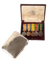 A SET OF GREAT WAR MINIATURE MEDALS